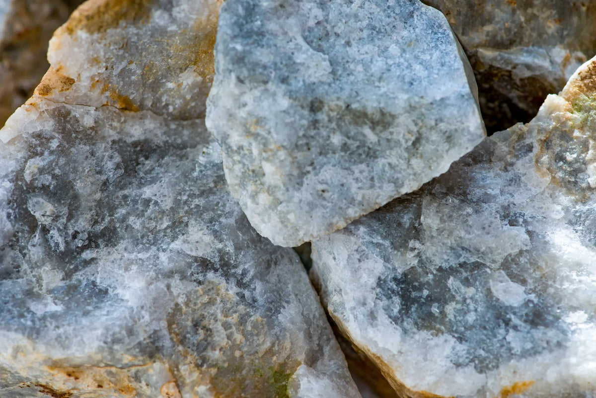 Blauer Quarz aus den Weingärten von Rust